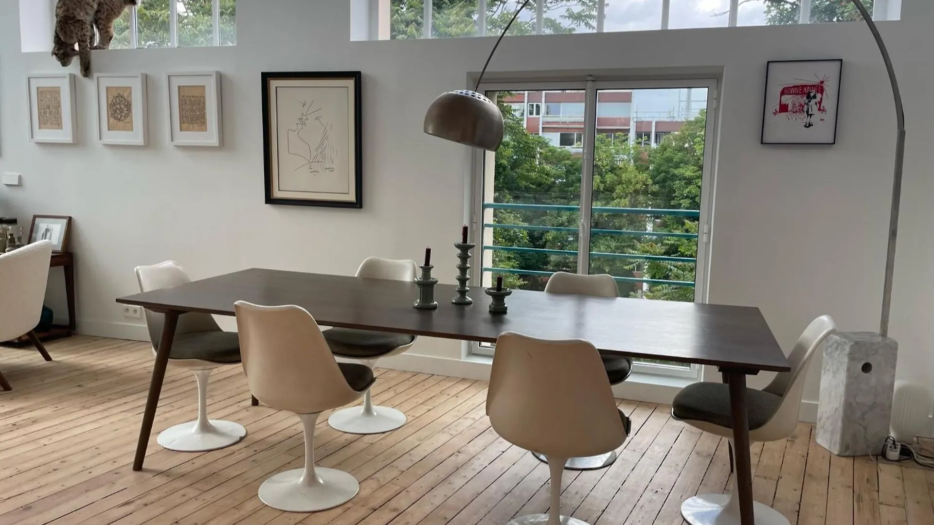 Atelier D'Artiste, Vue Tour Eiffel Daire Paris